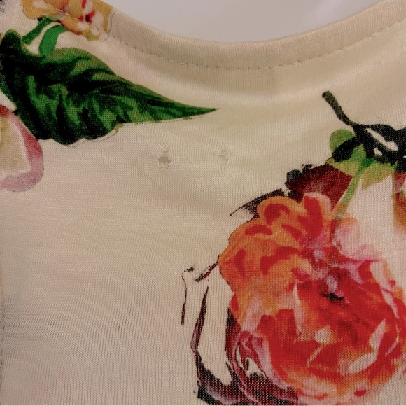 TOPSHOP Floral print rose halter dress sz 2 - Picture 10 of 10